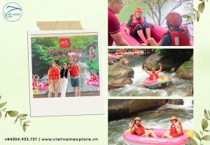 Trải nghiệm trượt thác Hòa Phú Thành