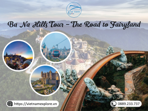 Ba Na Hills Golden Bridge Day Tour with Lunch Buffet