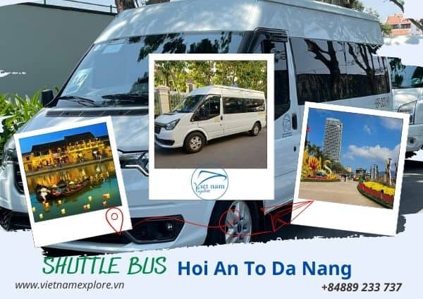 Bus Hoi An to Da Nang (One Way)