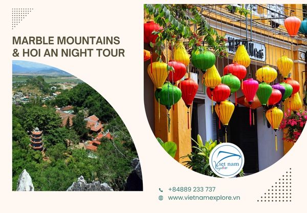 Marble Mountains & Hoi An Ancient Town Half-Day Night Tour