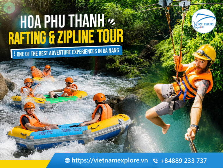 Hoa Phu Thanh Tourist Area Rafting & Zipline Adventure Tour