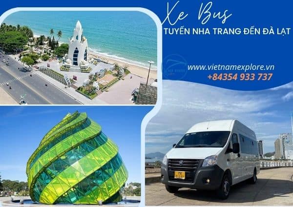 Xe Bus Nha Trang Đến Đà Lạt (1 Chiều)