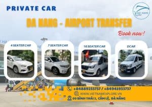 Private Car Transfer from Da Nang city center to Airport