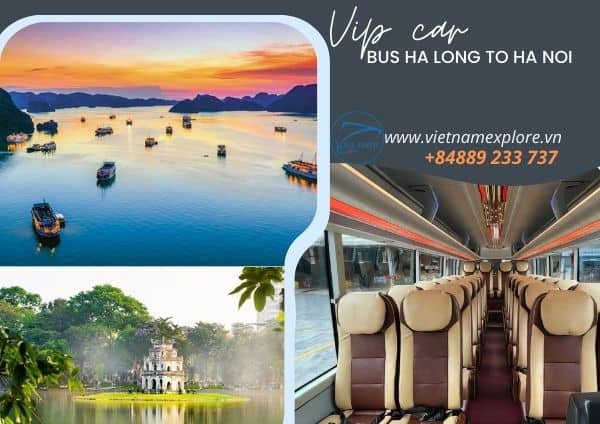 Vip Bus Ha Long To Ha Noi (One Way)