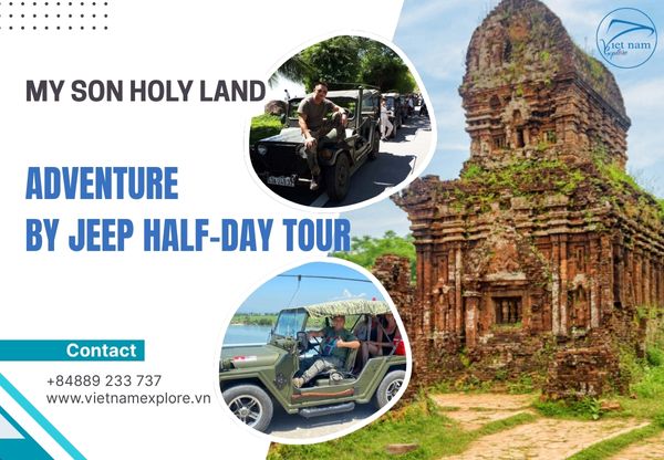 My Son Holy Land Adventure by Jeep – Half-Day Tour