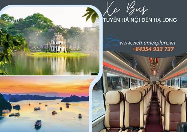 Xe Bus Hà Nội đến Hạ Long (1 chiều)