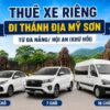 Xe Riêng Đi Mỹ Sơn từ Đà Nẵng/ Hội An (khứ hồi)