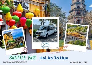 Bus Hoi An To Hue (One Way)