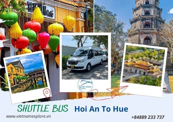 Bus Hoi An To Hue (One Way)