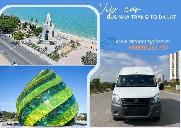 Vip Bus Nha Trang To Da Lat (One Way)