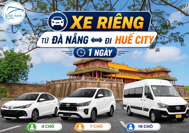 Xe Riêng Từ Đà Nẵng đi Huế City 1 Ngày