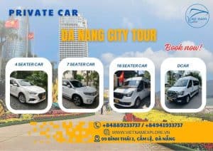 Private Car for Da Nang City Tour