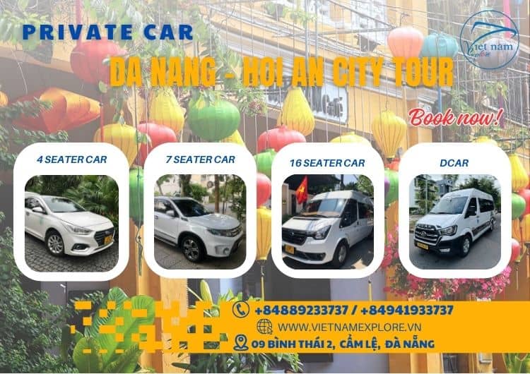 Private Car from Da Nang to Hoi An Ancient Town