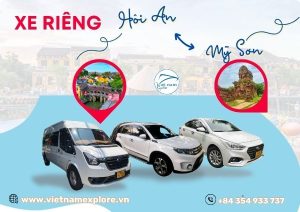 Xe Riêng Hội An đi Mỹ Sơn (Khứ hồi)