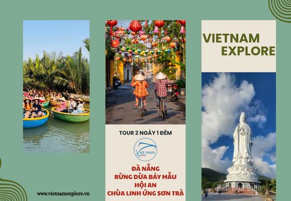 Tour 2 ngày 1 đêm Đà Nẵng - Rừng Dừa Bảy Mẫu - Hội An