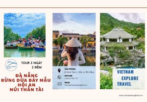 Đà Nẵng 3 ngày 2 đêm: Rừng Dừa Bảy Mẫu - Hội An – Núi Thần Tài