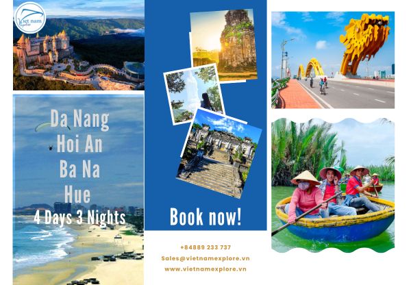 Central Vietnam Highlights Da Nang – Hoi An – Ba Na – Hue 4 Days 3 Nights