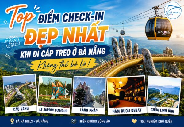 Top điểm check-in đẹp nhất khi đi cáp treo ở Đà Nẵng không thể bỏ lỡ